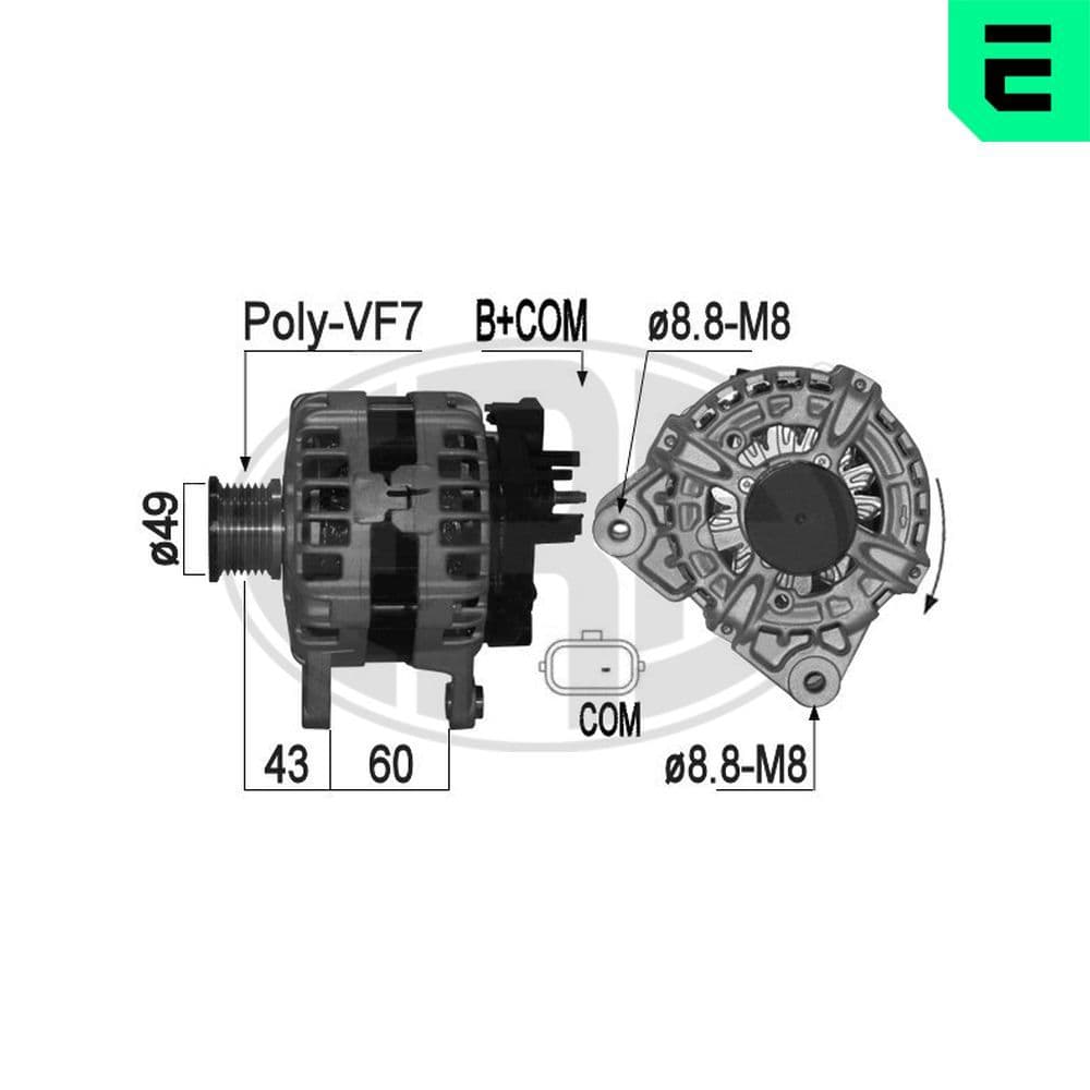 Generator / Alternator ERA 209292A
