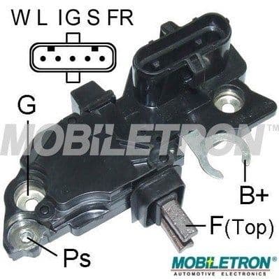 Regulator, alternator MOBILETRON VR-B396