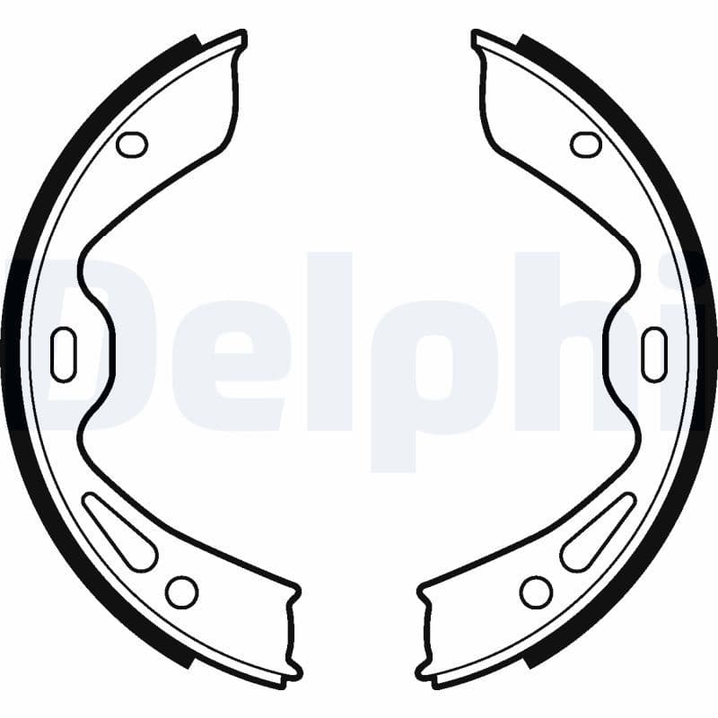 Set saboti frana, frana de mana DELPHI LS2120