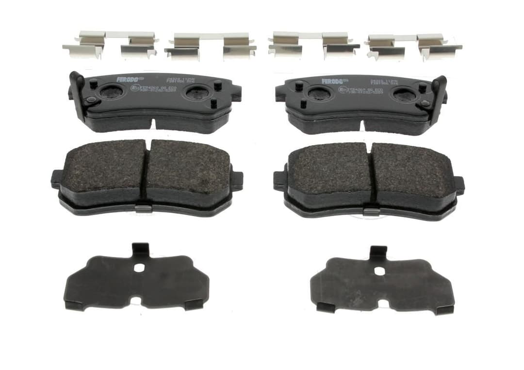 set placute frana,frana disc FERODO PREMIER ECO FRICTION FDB1956