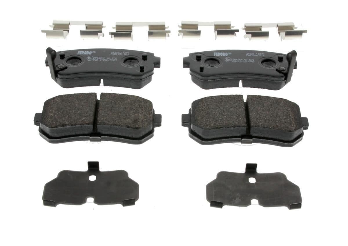 set placute frana,frana disc FERODO PREMIER ECO FRICTION FDB1956