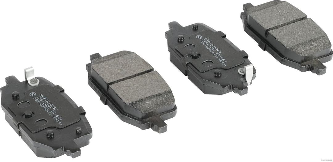 set placute frana,frana disc HERTH+BUSS JAKOPARTS J3611057