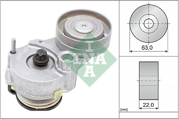 Intinzator curea, curea distributie Schaeffler INA 534 0147 10