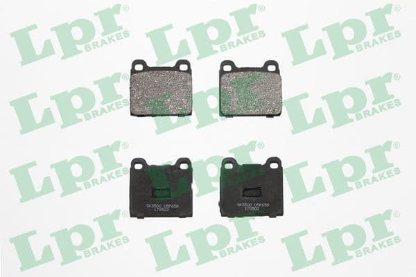 set placute frana,frana disc LPR 05P659