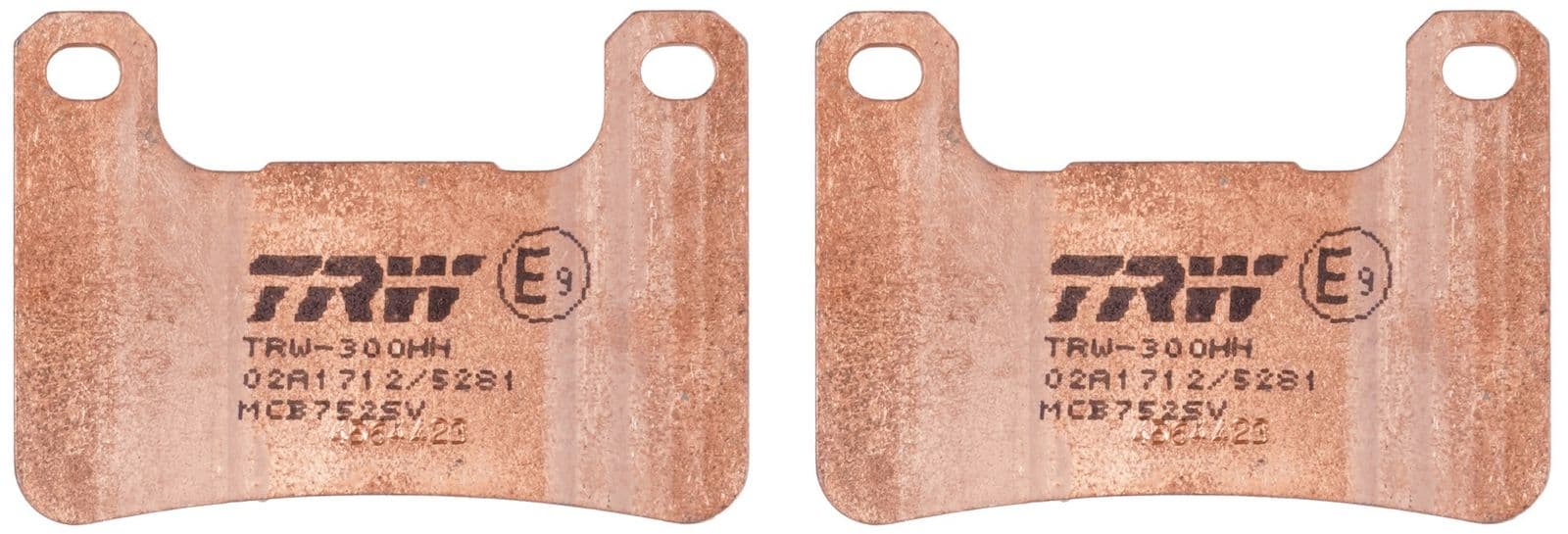 set placute frana,frana disc TRW MCB752SV