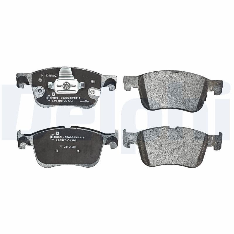 set placute frana,frana disc DELPHI LP3520