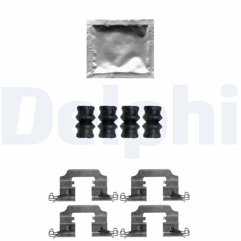 Set accesorii, placute frana DELPHI LX0650