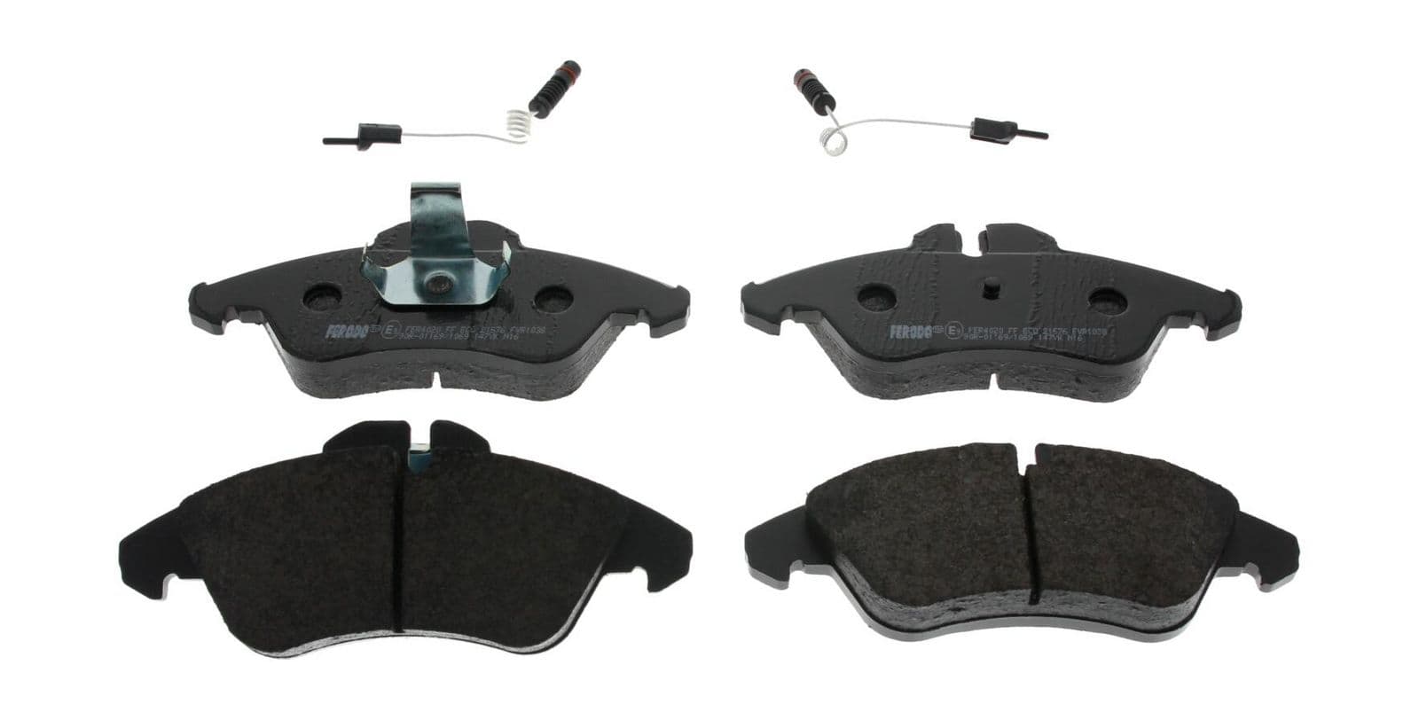 set placute frana,frana disc FERODO PREMIER ECO FRICTION FVR1038