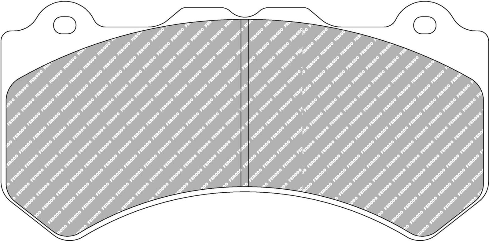 set placute frana,frana disc FERODO FRP3133W
