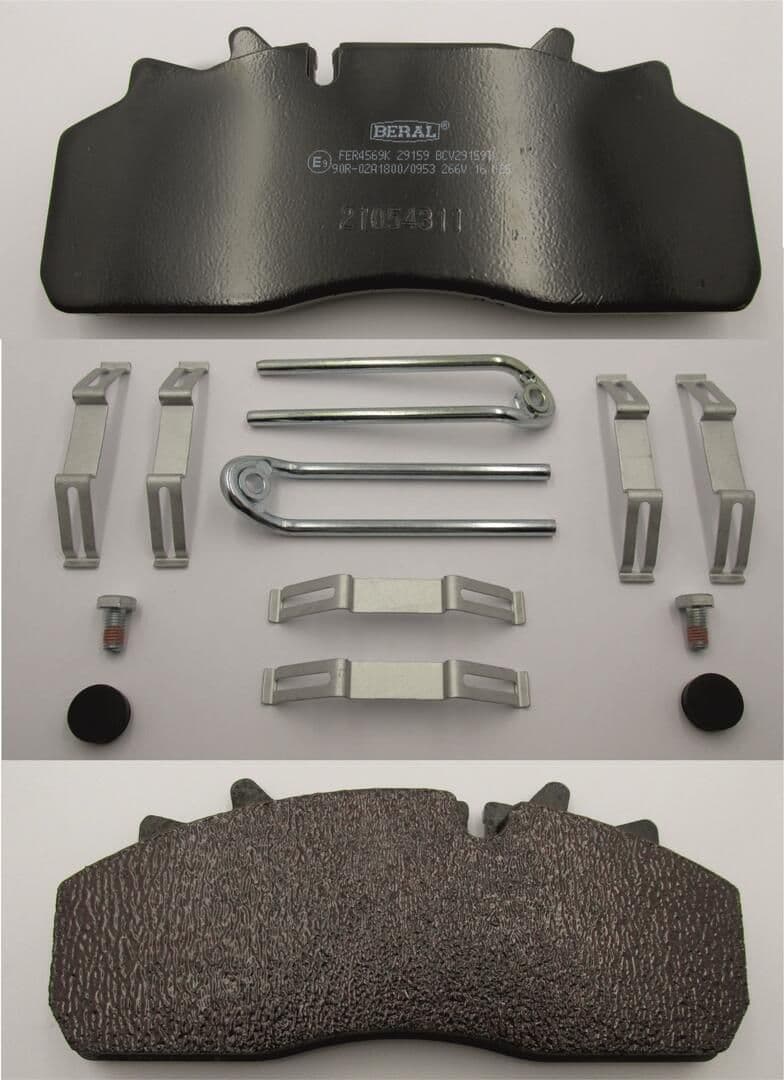 set placute frana,frana disc BERAL BCV29159TK