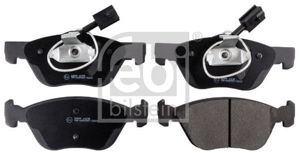 set placute frana,frana disc FEBI BILSTEIN 16244