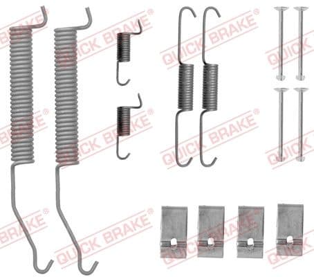 Set accesorii, sabot de frana QUICK BRAKE 105-0812