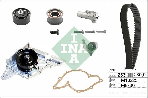 Set pompa apa + curea dintata Schaeffler INA 530 0179 33