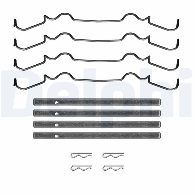 Set accesorii, placute frana DELPHI LX0722