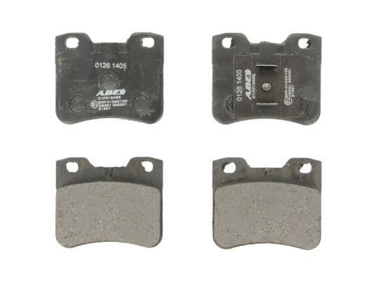 set placute frana,frana disc ABE C1P012ABE