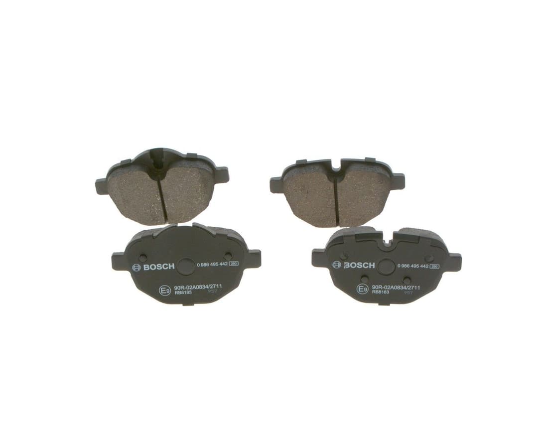 set placute frana,frana disc BOSCH 0 986 495 442