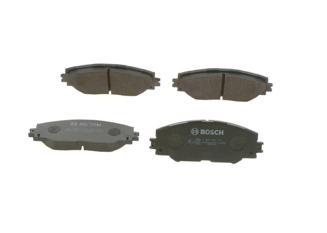 set placute frana,frana disc BOSCH 0 986 494 174