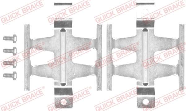 Set accesorii, placute frana QUICK BRAKE 109-1687