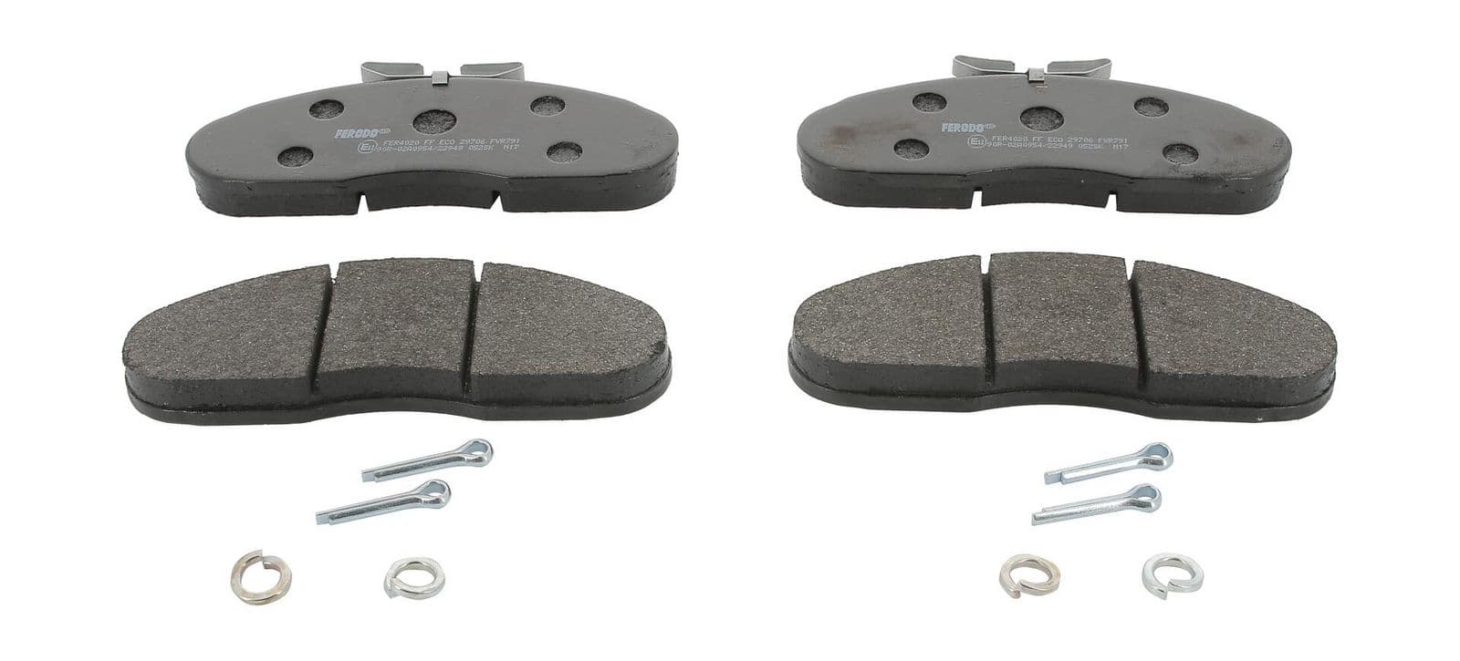 set placute frana,frana disc FERODO PREMIER FVR791