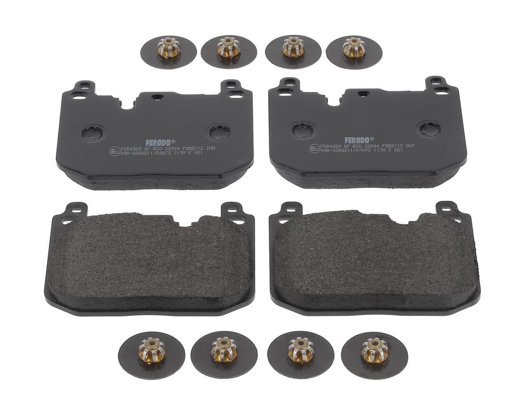 set placute frana,frana disc FERODO PREMIER ECO FRICTION FDB5112