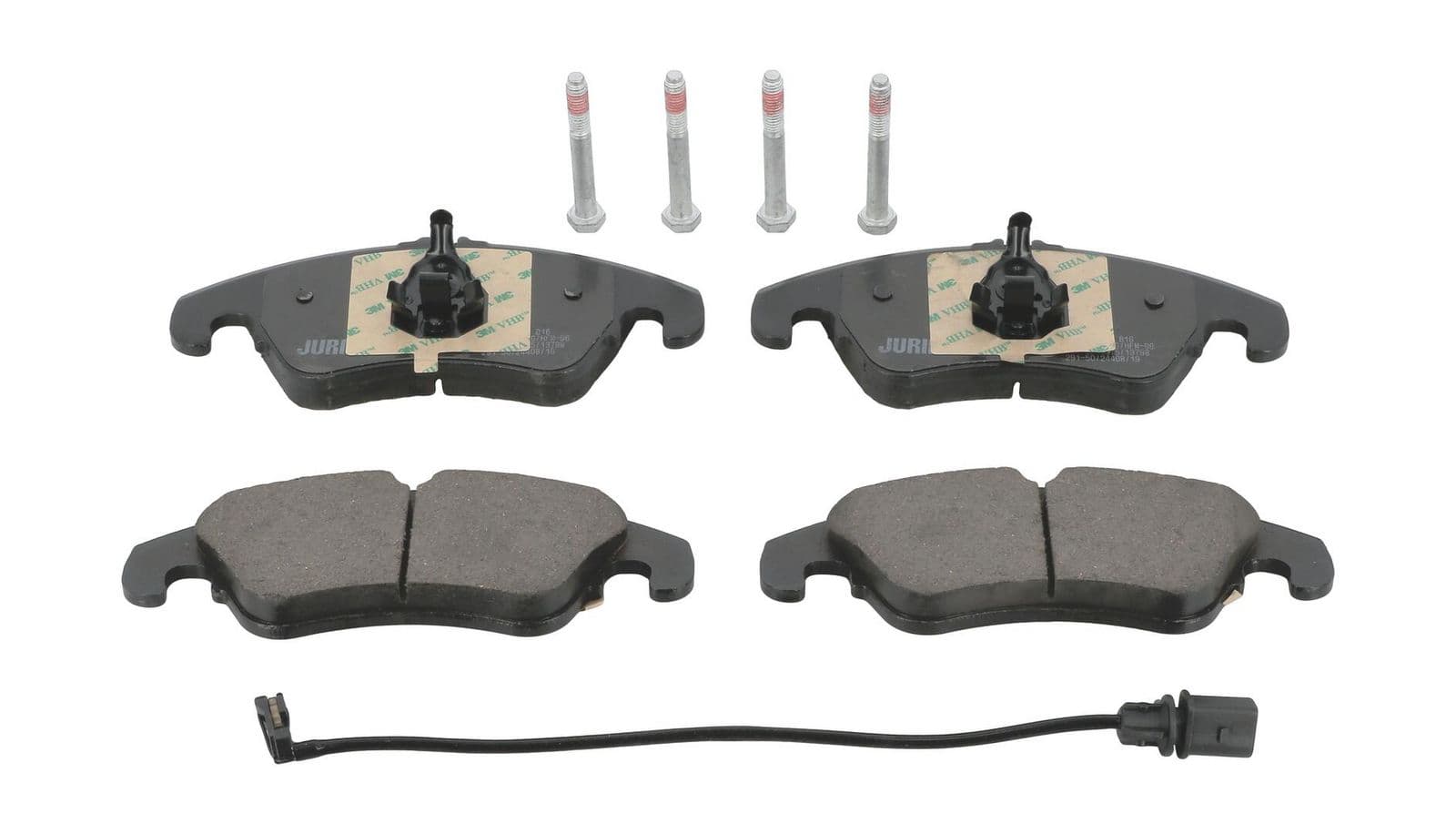 set placute frana,frana disc JURID White Low Dust 573247JC