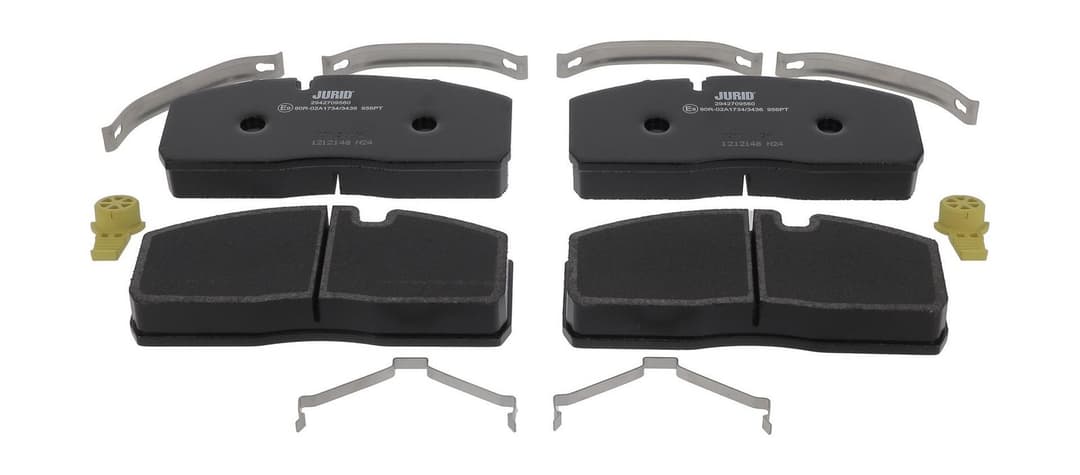 set placute frana,frana disc JURID 2942709560