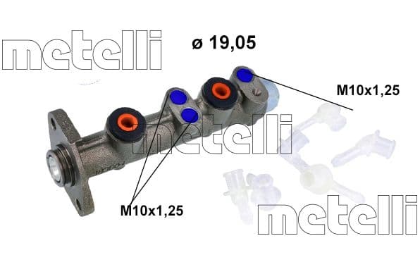 Pompa centrala, frana METELLI 05-0006K