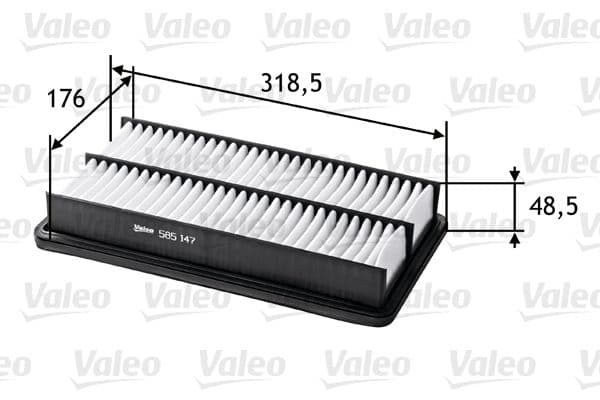 Filtru aer VALEO 585147