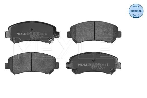 set placute frana,frana disc MEYLE -ORIGINAL: True to OE. 025 246 3217