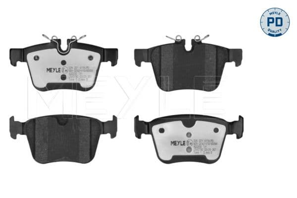 set placute frana,frana disc MEYLE -PD: Advanced performance and design. 025 221 4115/PD
