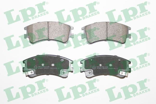 set placute frana,frana disc LPR 05P878