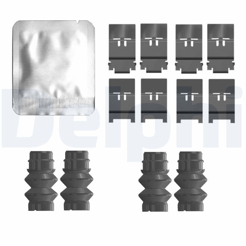 Set accesorii, placute frana DELPHI LX0803