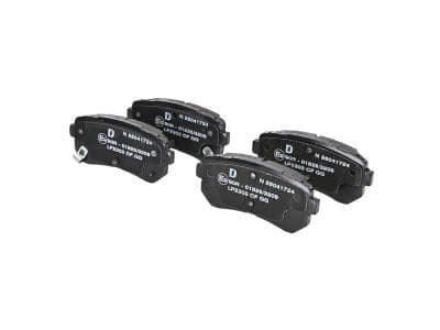 set placute frana,frana disc DELPHI LP2303