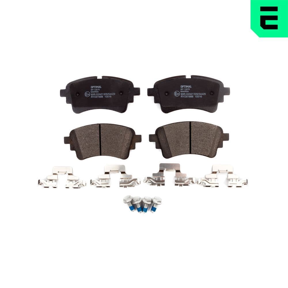 set placute frana,frana disc OPTIMAL BP-13076