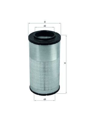 Filtru aer MAHLE LX 2066