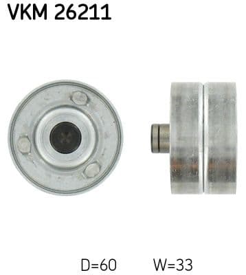 Rola ghidare/conducere, curea distributie SKF VKM 26211