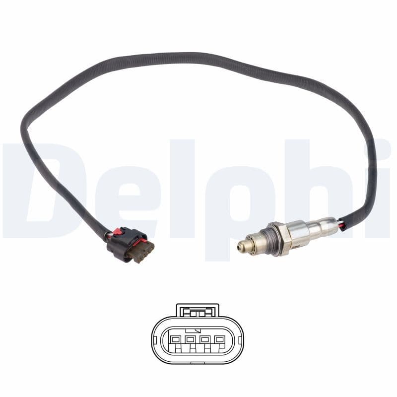 Sonda Lambda DELPHI ES21411-12B1