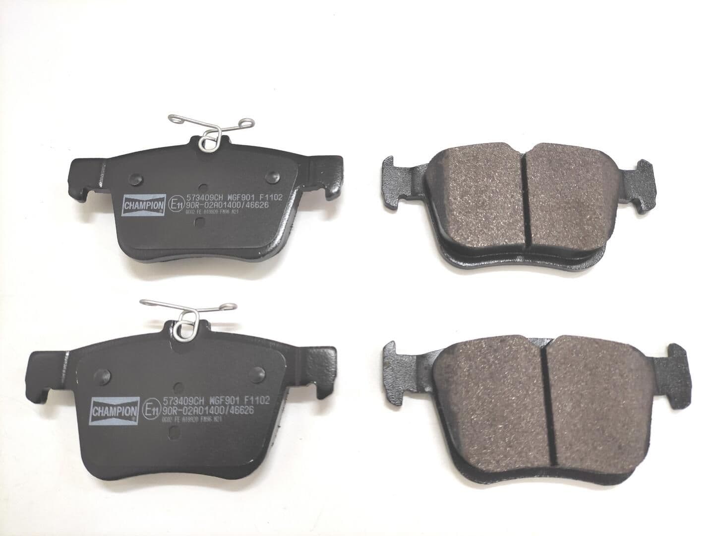 set placute frana,frana disc CHAMPION 573409CH