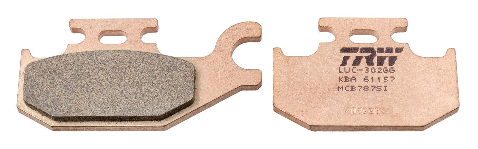 set placute frana,frana disc TRW MCB787SI