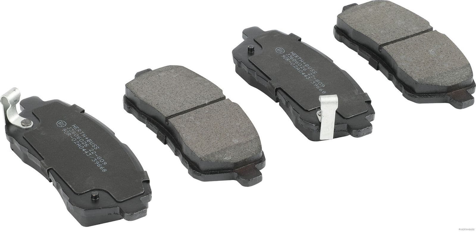 set placute frana,frana disc HERTH+BUSS JAKOPARTS J3606026
