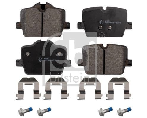 set placute frana,frana disc FEBI BILSTEIN 173772