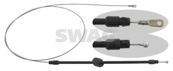 Cablu, frana de parcare SWAG 10 92 6731