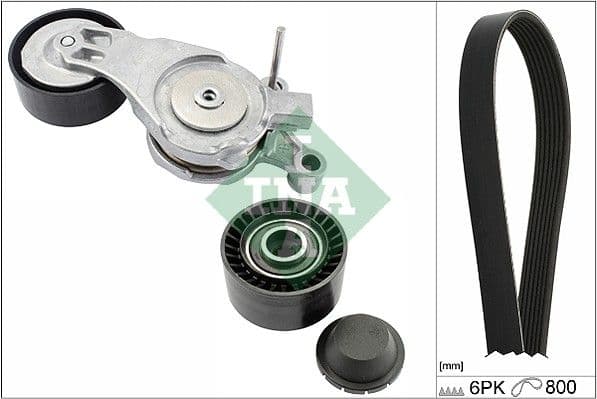 Set curea transmisie cu caneluri Schaeffler INA 529 0213 10