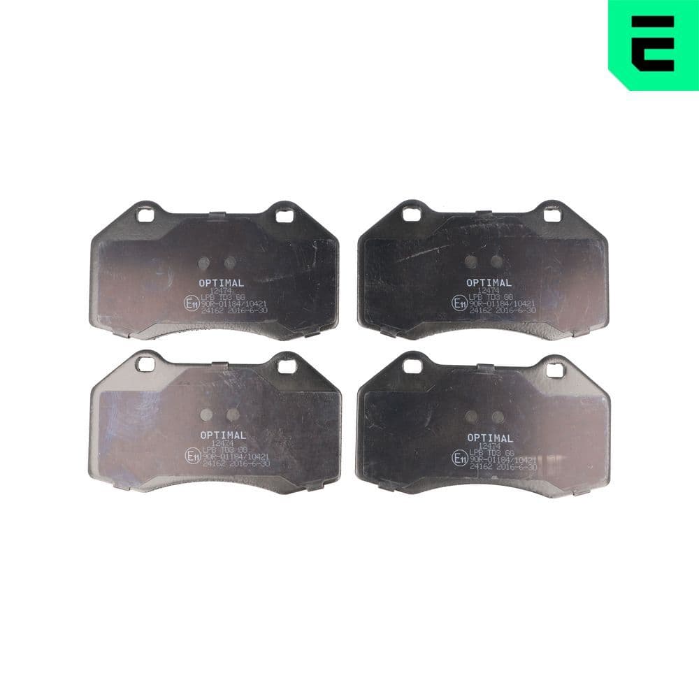 set placute frana,frana disc OPTIMAL BP-12474