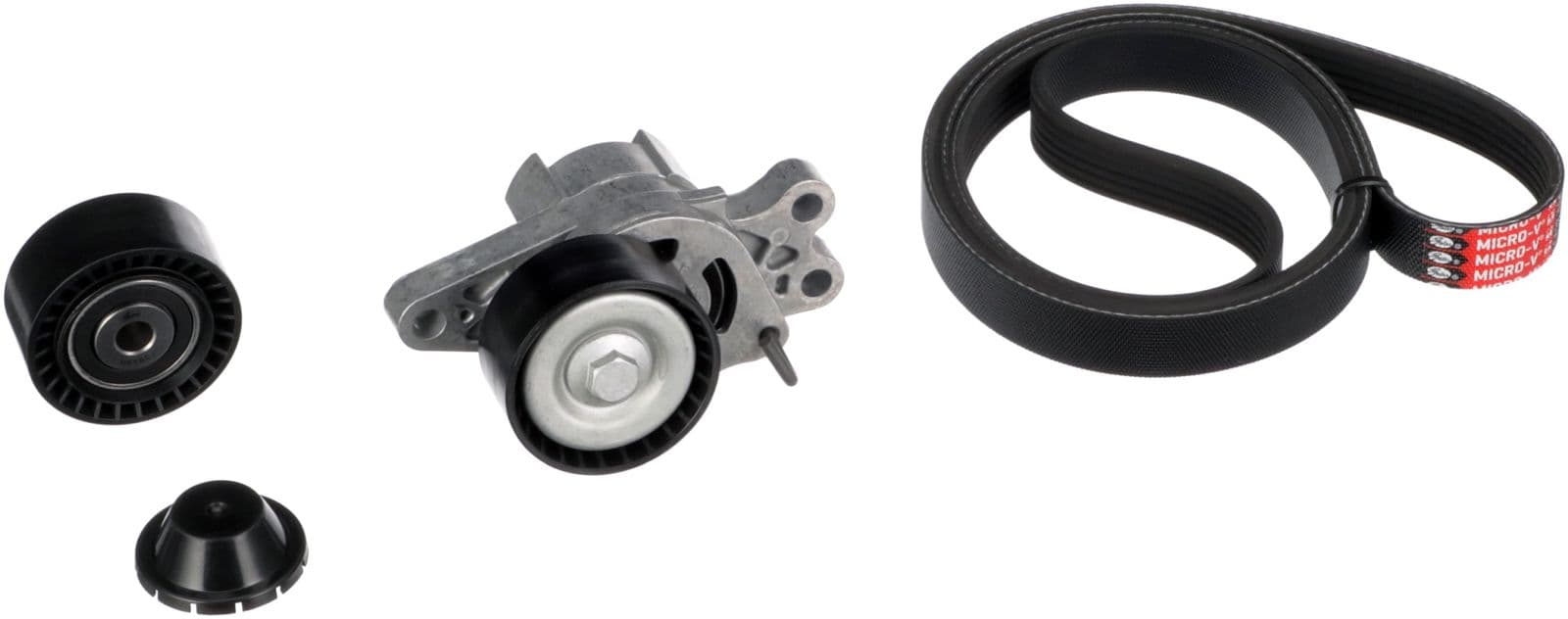 Set curea transmisie cu caneluri GATES Micro-V® K016PK1560