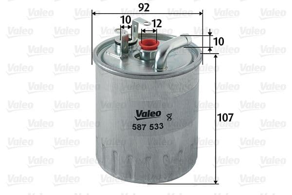 filtru combustibil VALEO 587533