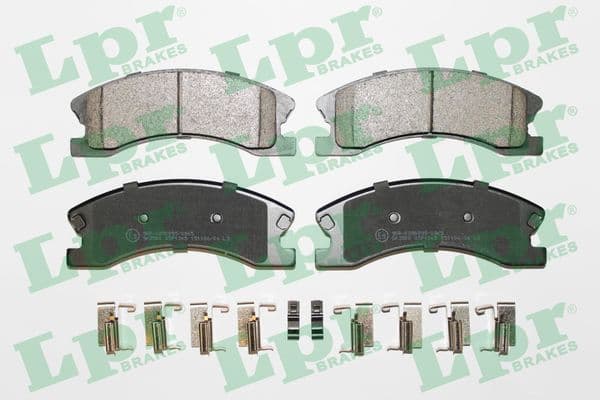 set placute frana,frana disc LPR 05P1365
