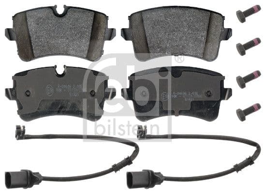 set placute frana,frana disc FEBI BILSTEIN 116017