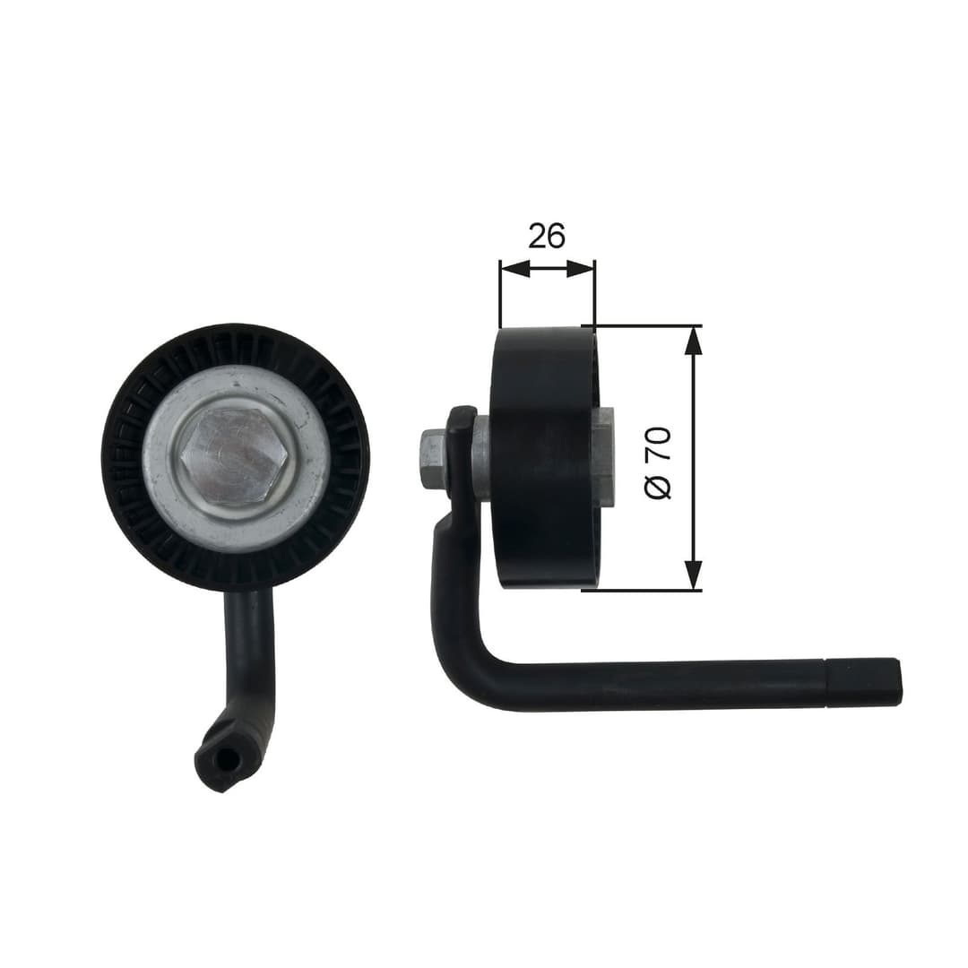 Intinzator curea, curea distributie GATES T39202