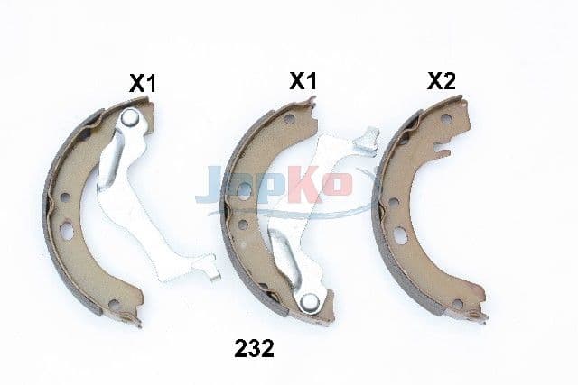 Set saboti frana JAPKO 55232